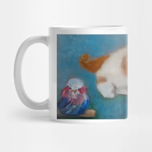 Kitty and the Bird Mug